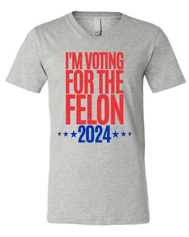 I'm voting for the felon